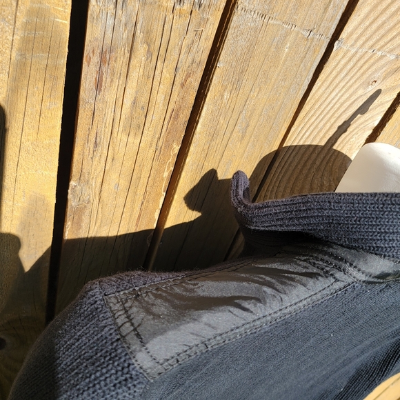 Kenneth Cole New York Black Men's Full Zip Knit Sweater Jacket M Medium - Picture 7 of 16